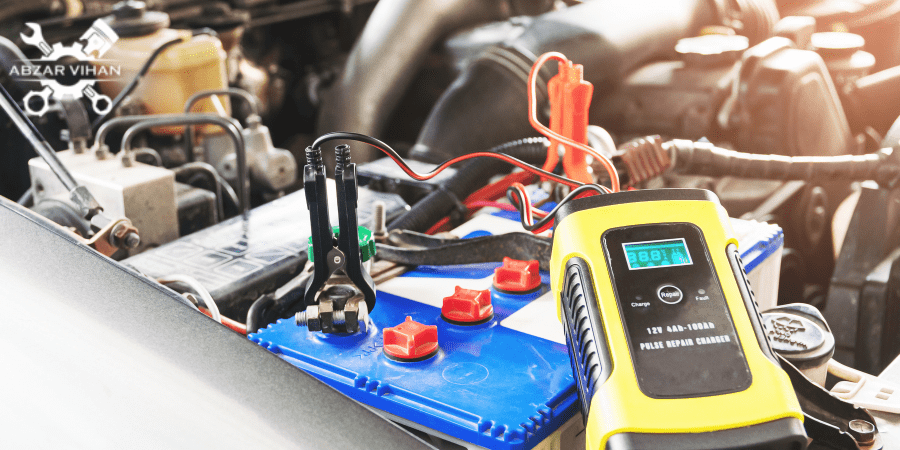 نحوه شارژ کردن باتری اتومبیل در خانه بدون شارژر